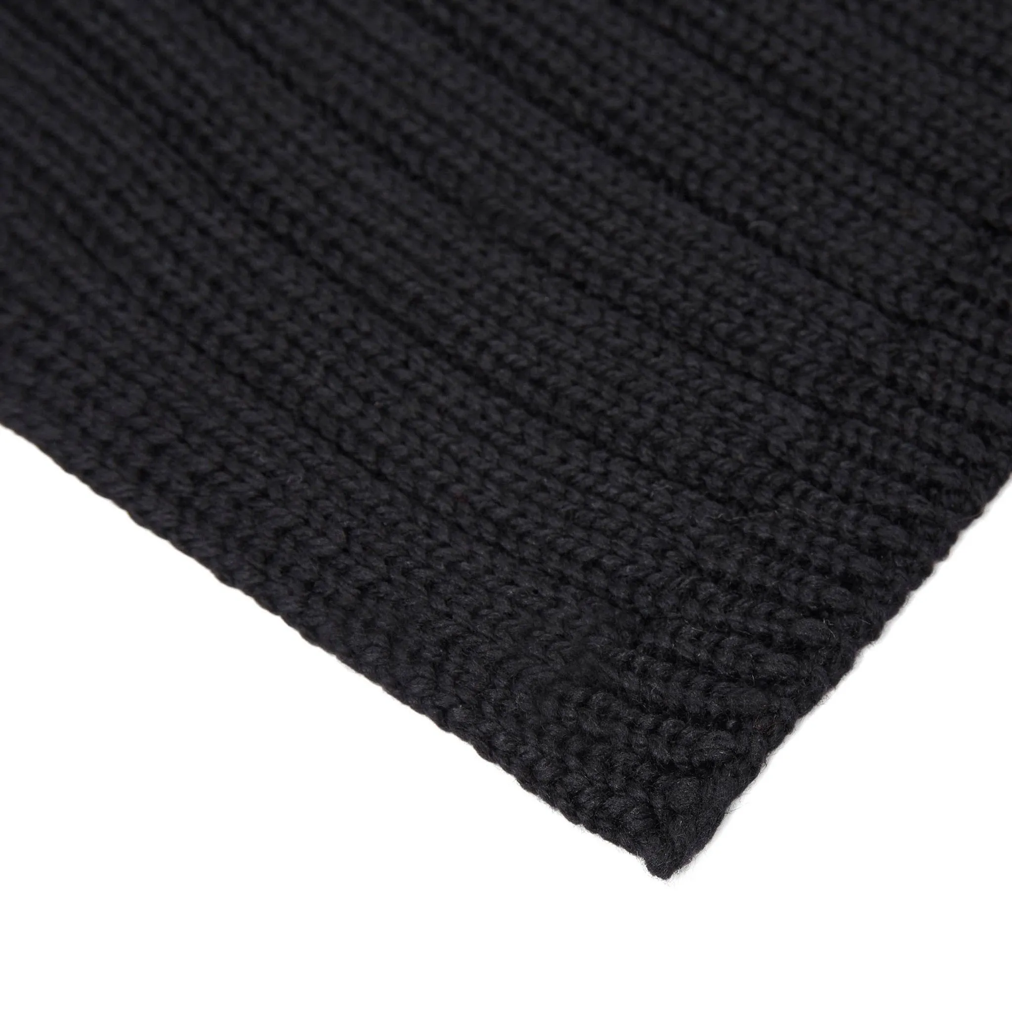 100% Chunky Merino Wool Wide Rib Scarf