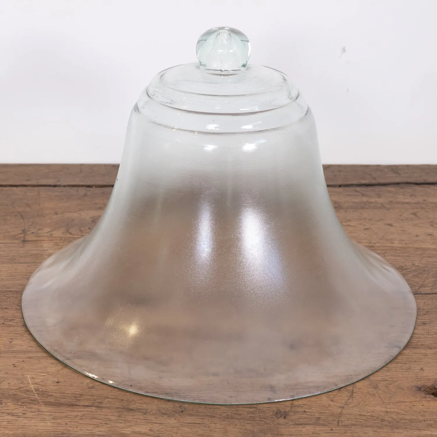 19th Century Antique French Hand Blown Glass Garden Cloche