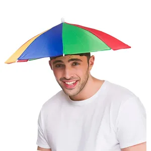 Adults Umbrella Hat Novelty Festival Rain Sun Shade