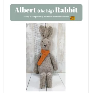 Albert the Rabbit in Sirdar Harrap Tweed Chunky by Sue Jobson - Digital Version