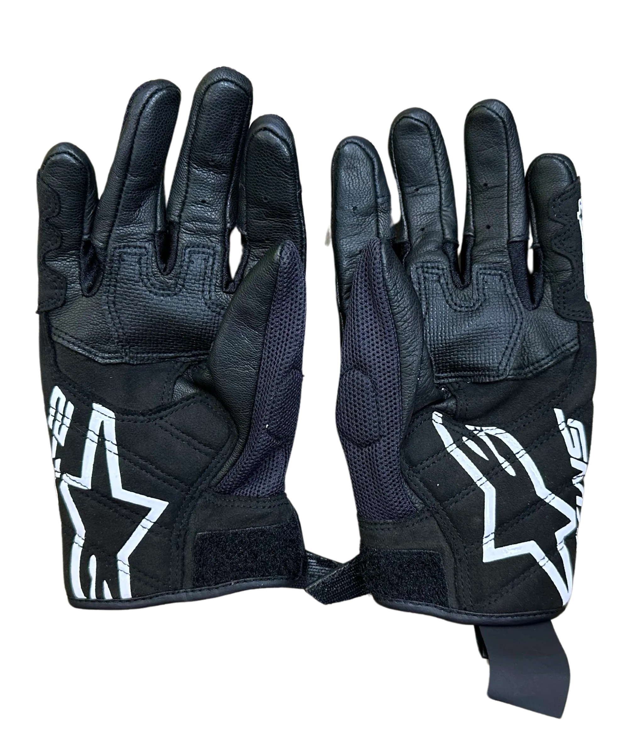 Alpinestars SMX-2 Air Carbon V2 Leather Street Gloves - Size Small