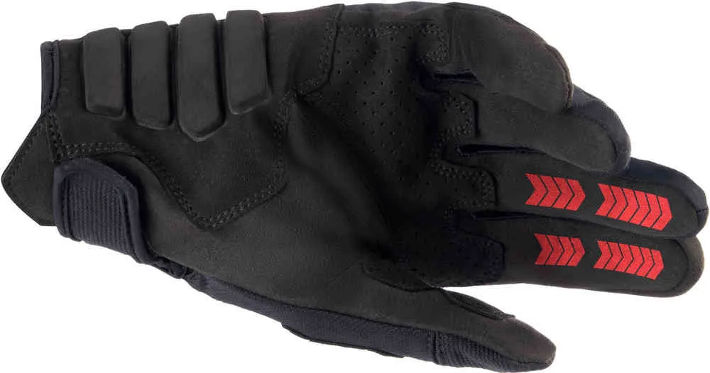 Alpinestars Techdura Motocross Gloves Black Red