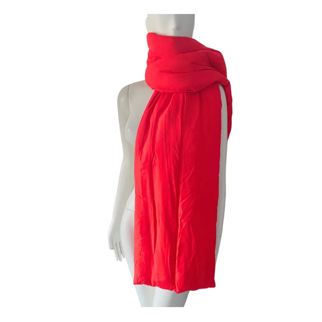 & Other Stories Large Quilted Scarf Red