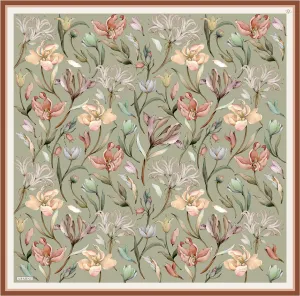 Armine Kelsey Floral Silk Scarf No. 33