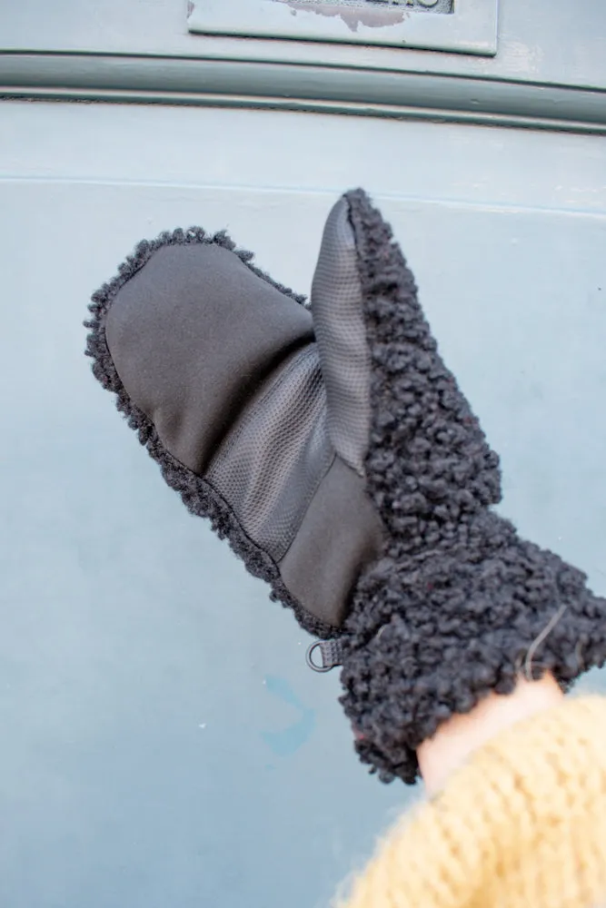 Beck Sondergaard Teddy Black mittens