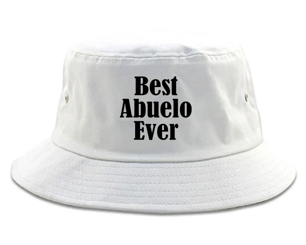 Best Abuelo Ever Grandpa Spanish Fathers Day Mens Bucket Hat