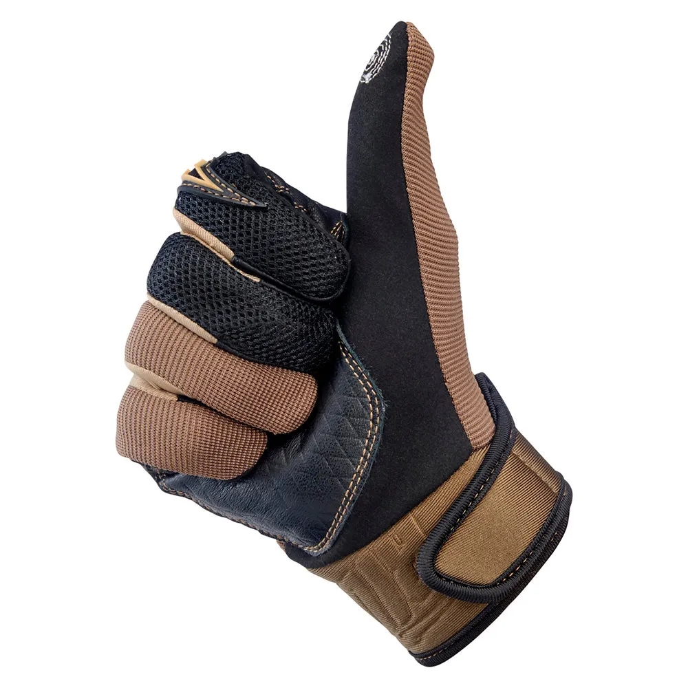 BILTWELL BAJA TEXTILE GLOVE [CHOCOLATE]