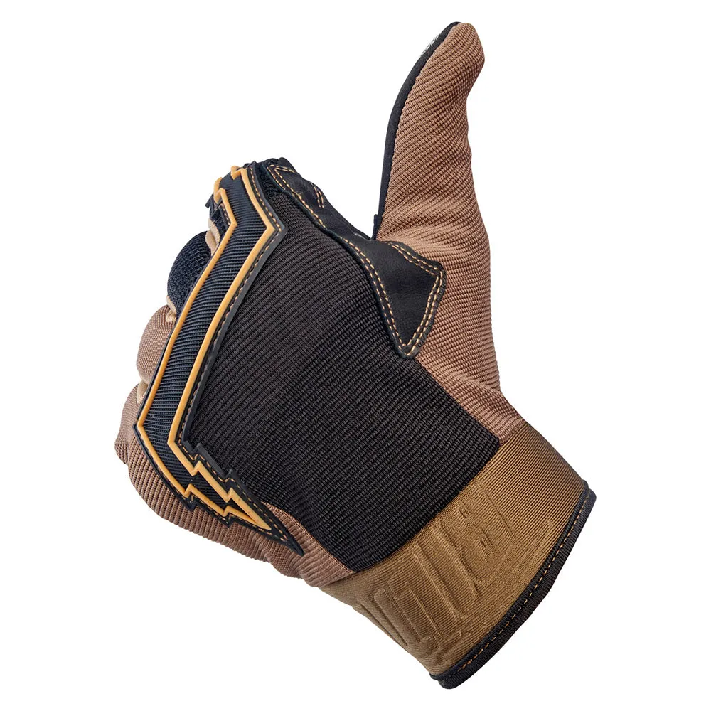 BILTWELL BAJA TEXTILE GLOVE [CHOCOLATE]