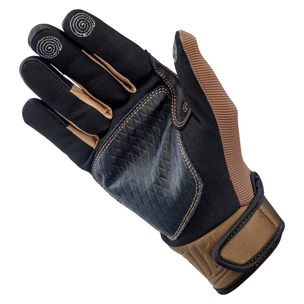 BILTWELL BAJA TEXTILE GLOVE [CHOCOLATE]