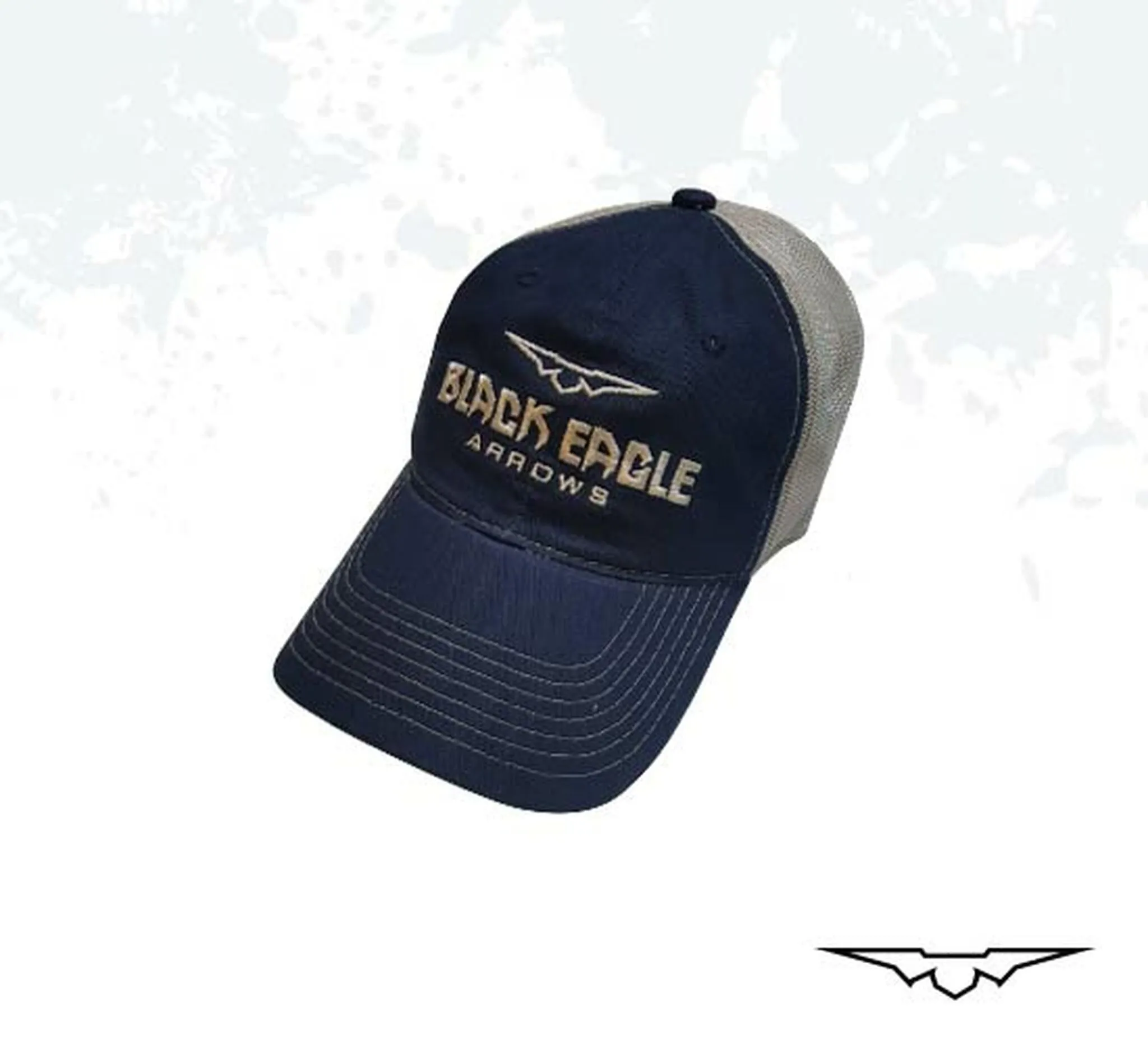 Black Eagle Archery Mesh Shooter Hat - Blue