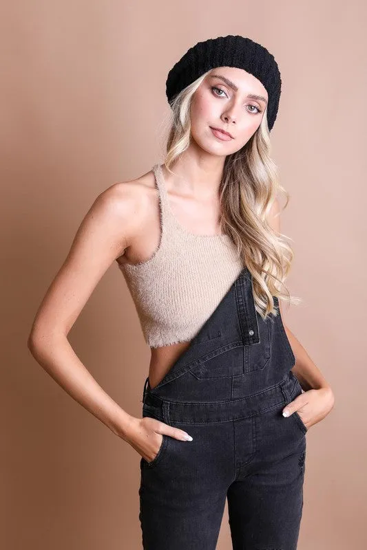 Bonnie Rib Knit Beret