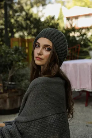 Bonnie Rib Knit Beret