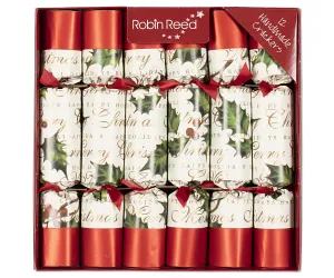 Bows And Berries Party Favor Popper Christmas Crackers