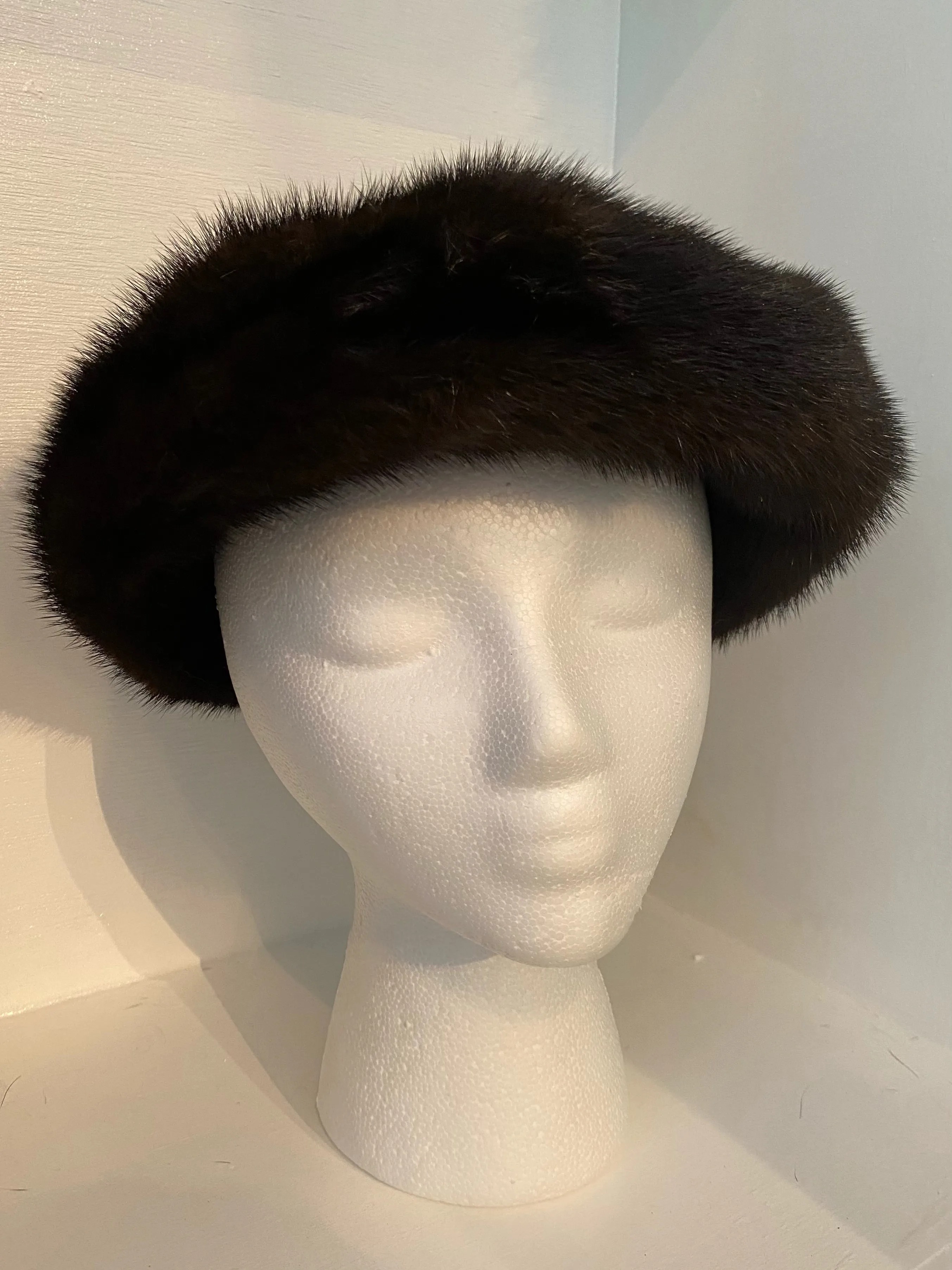 Brown Beret Hat