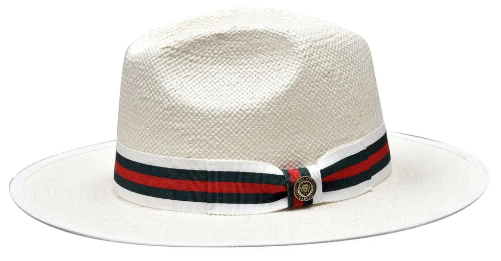 Bruno Capelo Valentino Boater Straw Hat