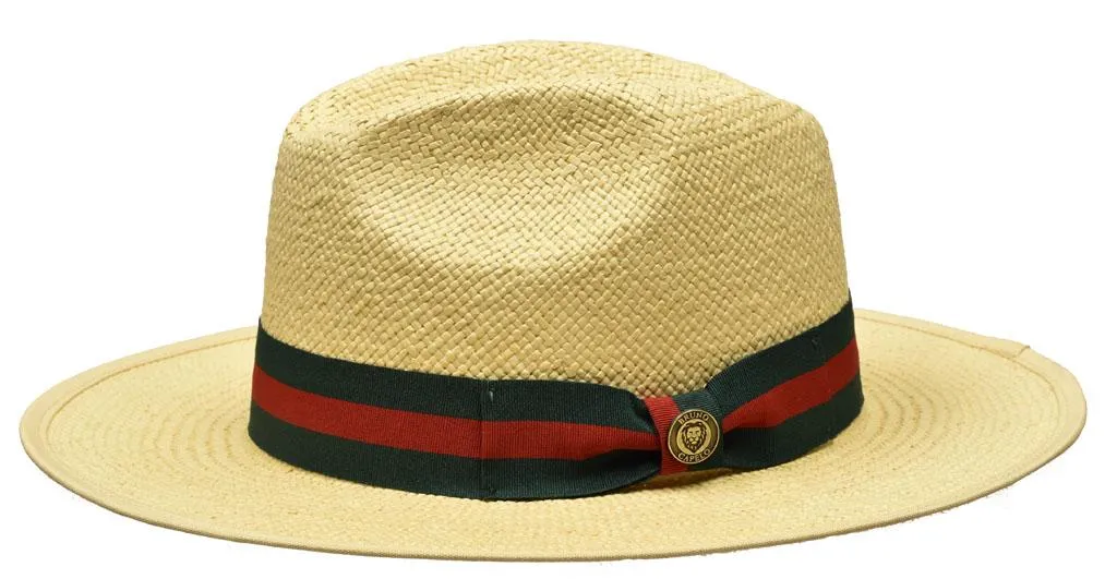 Bruno Capelo Valentino Boater Straw Hat