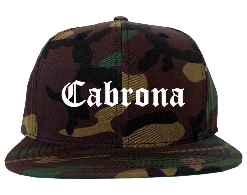 Cabrona Spanish Mens Snapback Hat