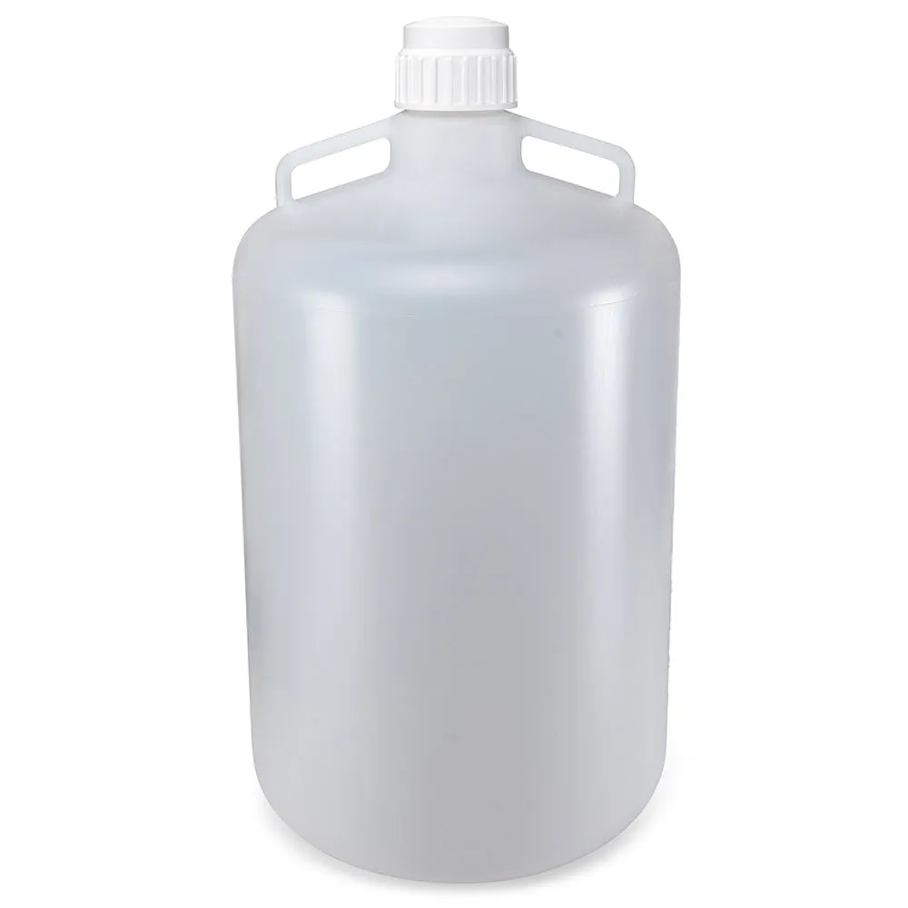 Carboy, Round with Handles, HDPE, 50 L