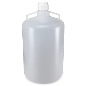 Carboy, Round with Handles, HDPE, 50 L