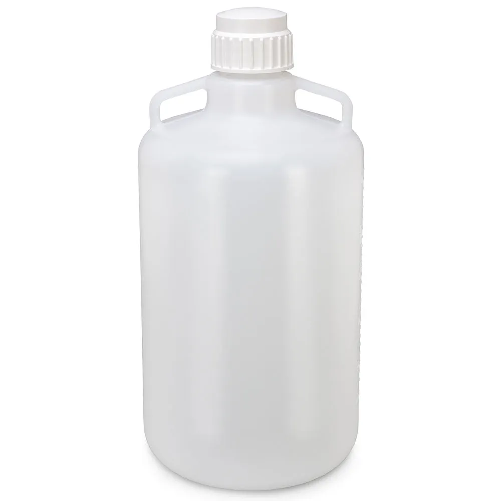 Carboy, Round with Handles, PP, 25 L