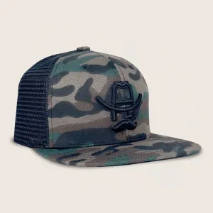 Cowboy Cool Camo Hank 3D Hat - H565