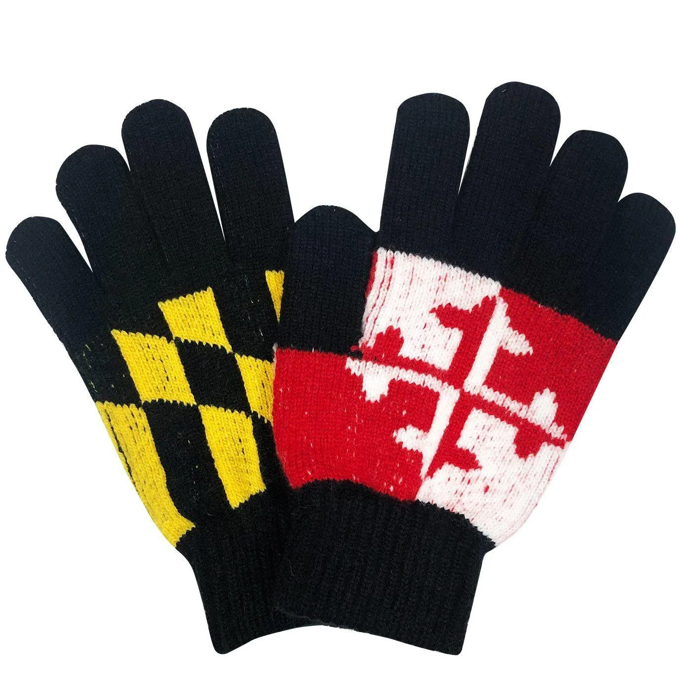 Crossland and Calvert Maryland Flag / Gloves