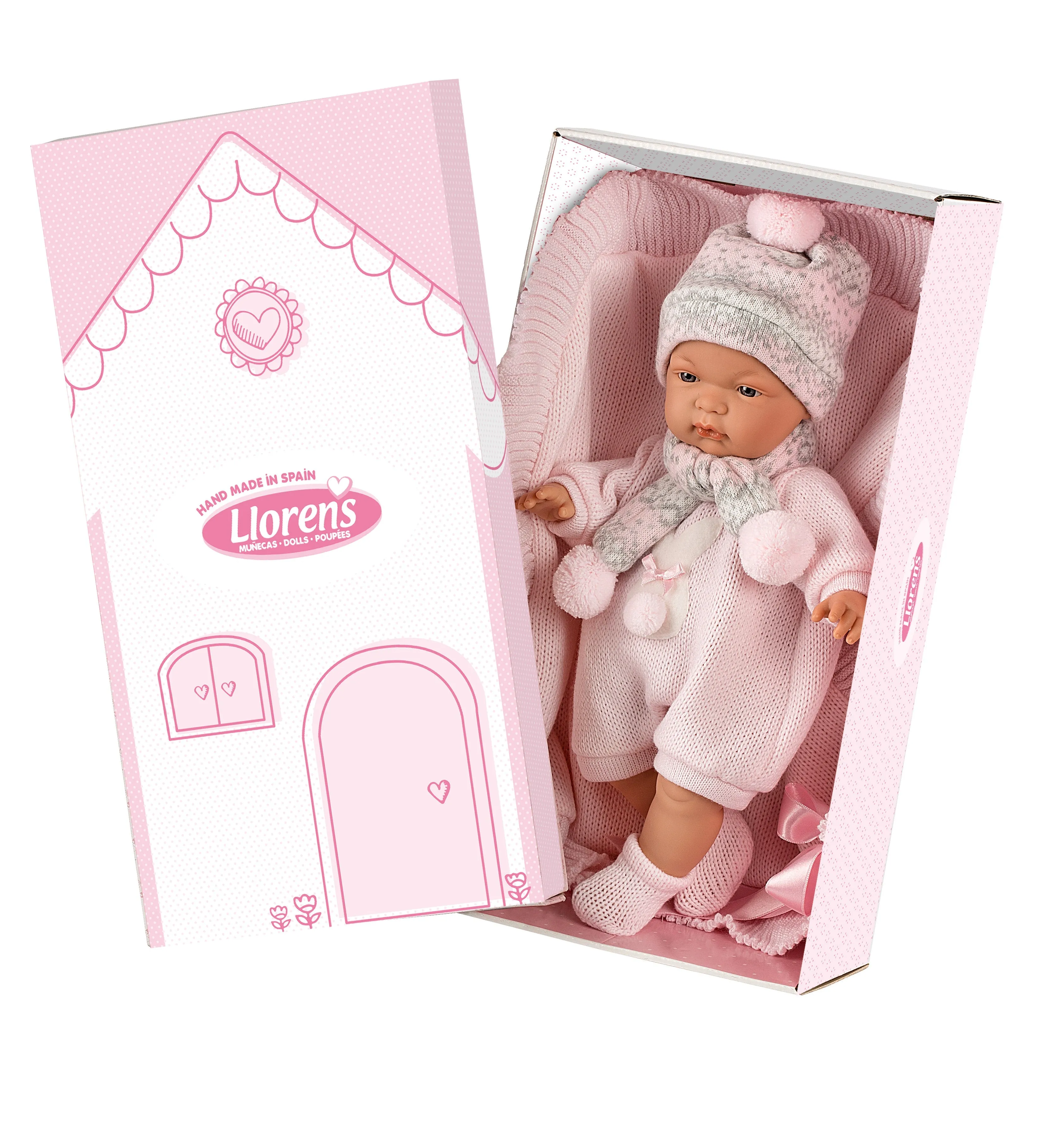 Crying Baby Doll with Blanket | 15" Soft Body | Tatiana