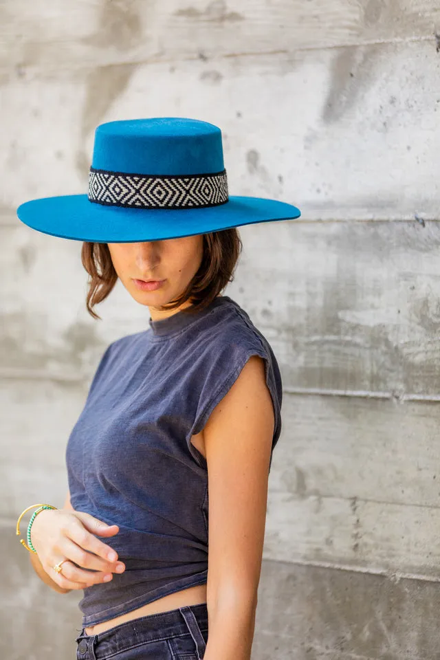 Denim Spanish Hat