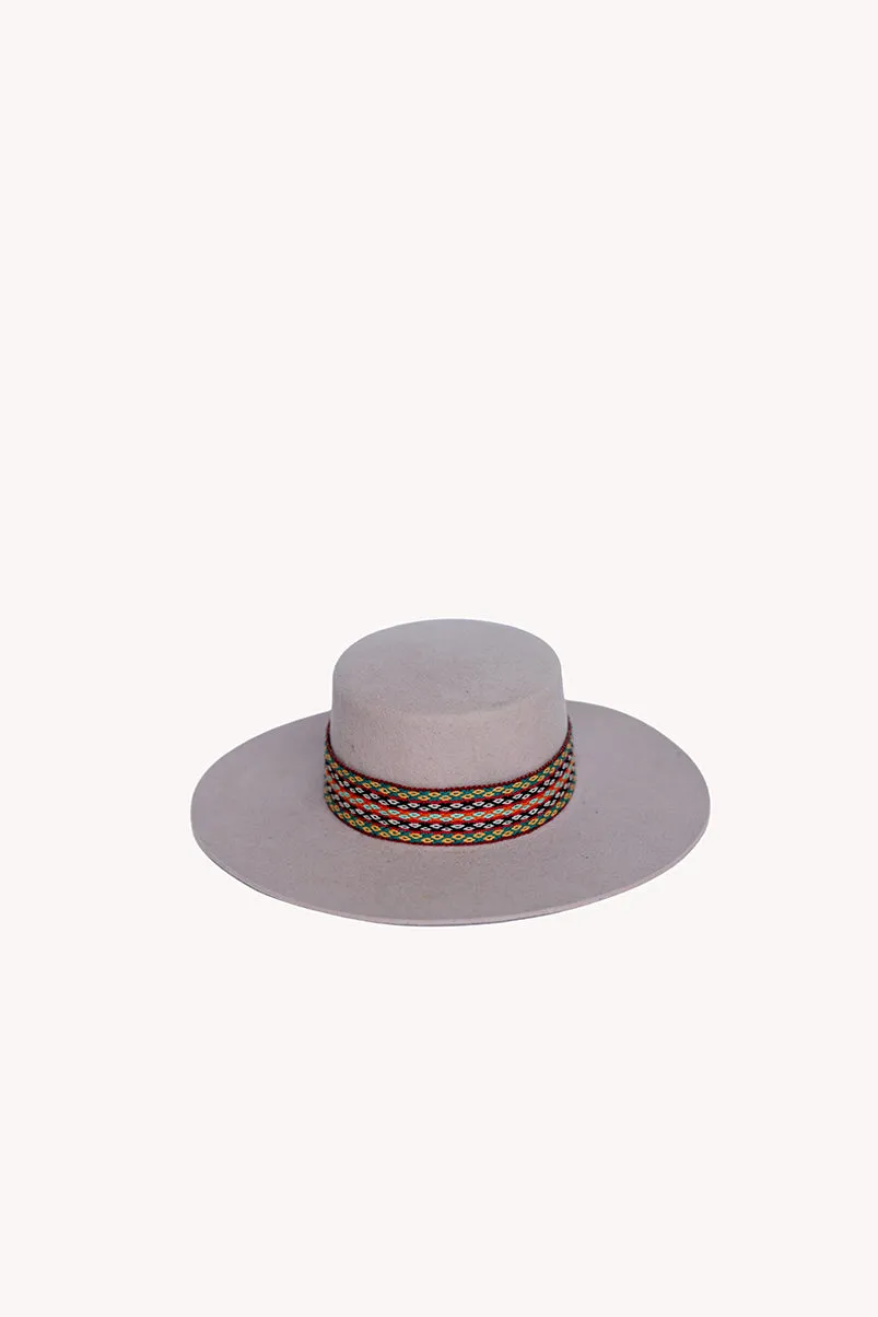 Dusty Rose Spanish Hat