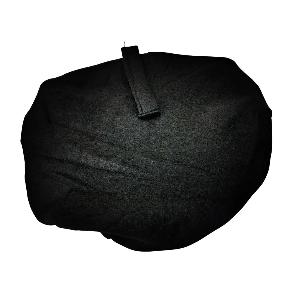 French Beret - Black