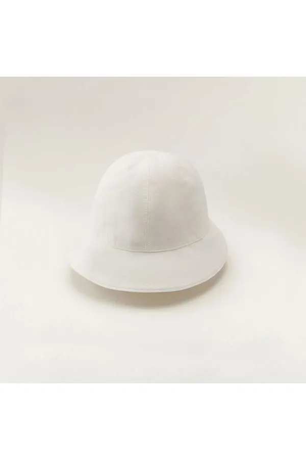 Helen Kaminski Flora Cloche  | Off White