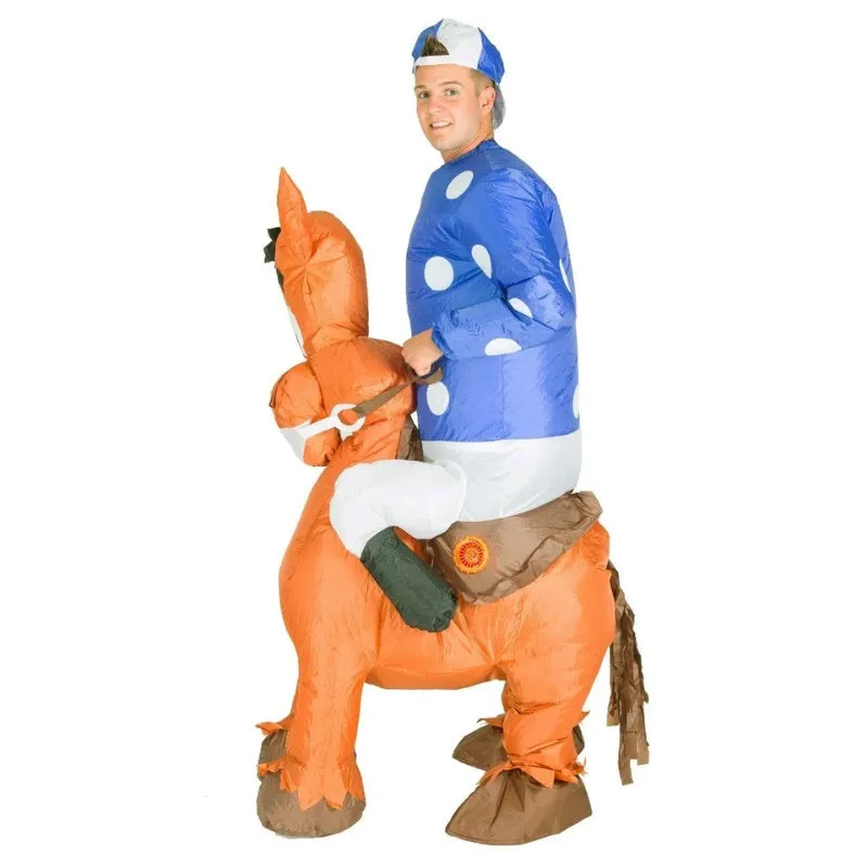 Inflatable Jockey Costume - Bodysocks