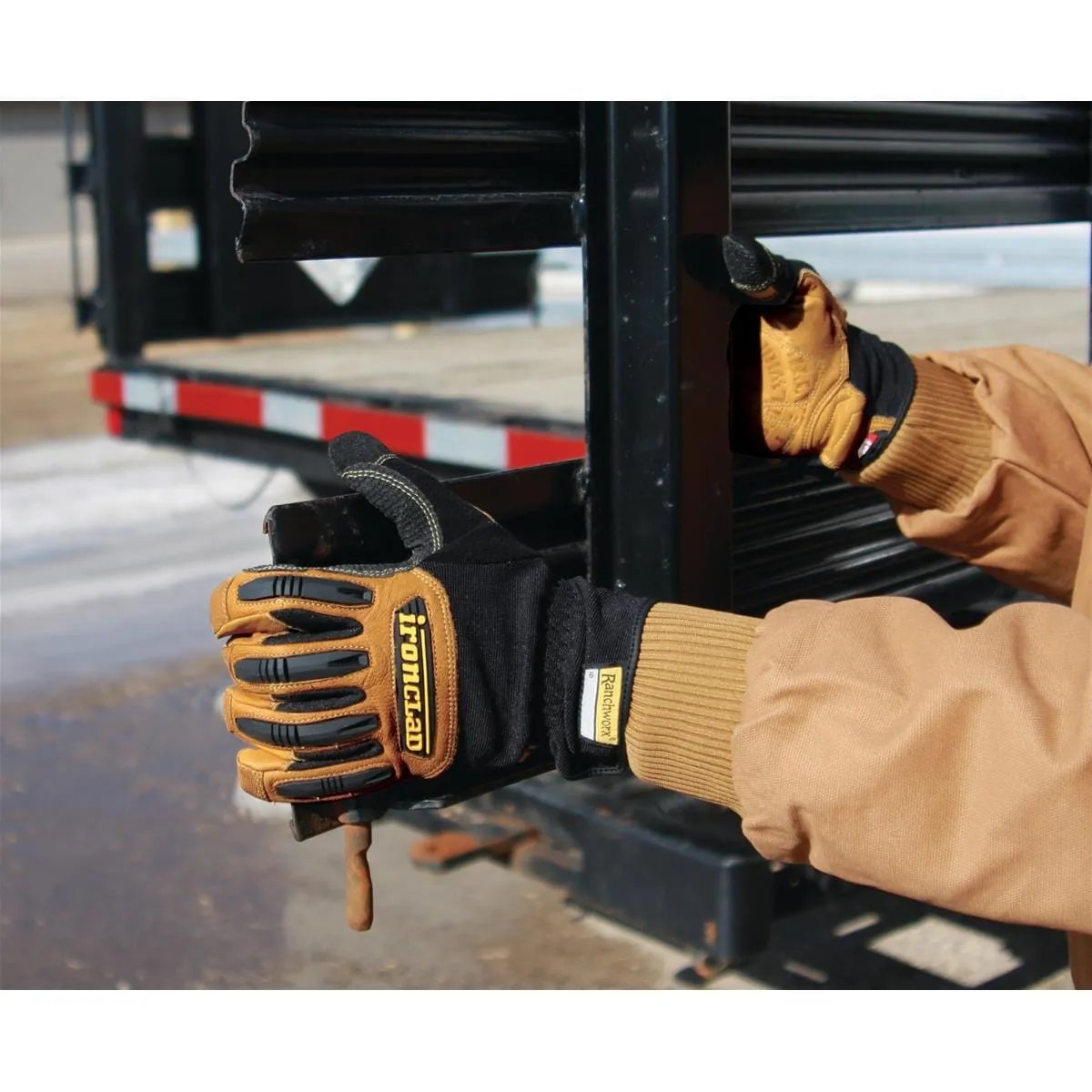 Ironclad Ranchworx Leather Work Gloves