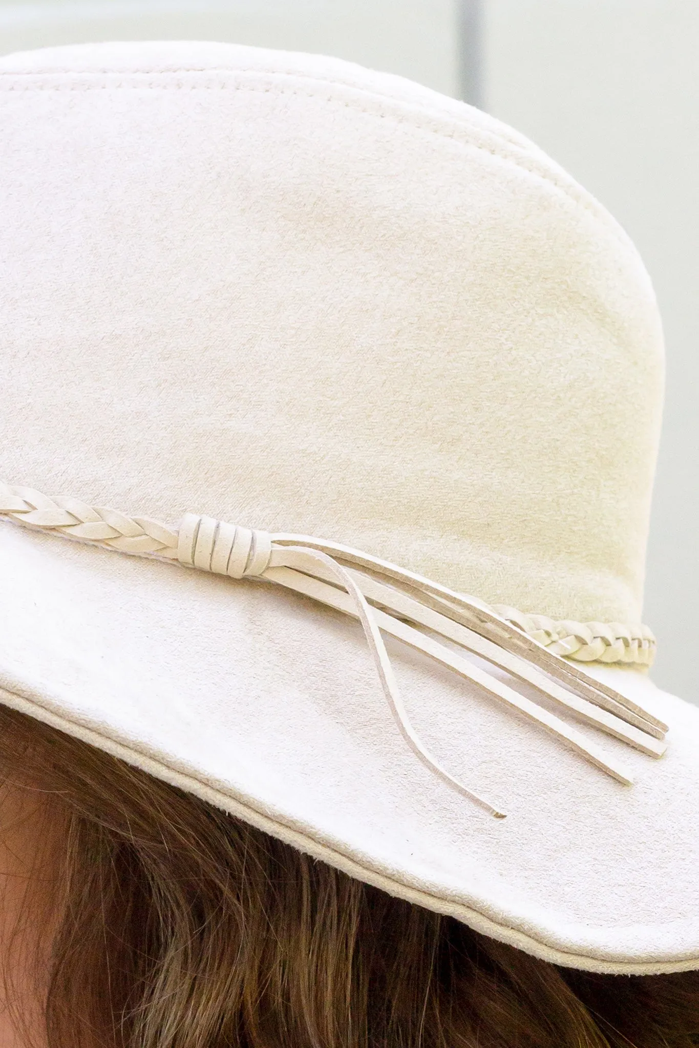 Ivory Soft Brim Hat