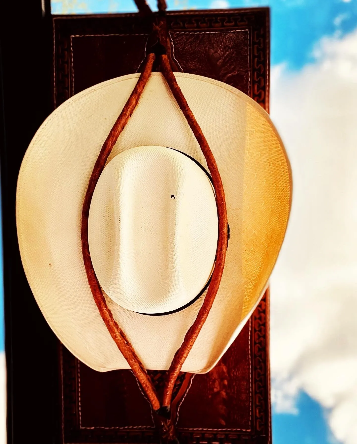 Jesse Marroquin’s Special Edition Gun Holster Ostrich Cowboy Hat Rack