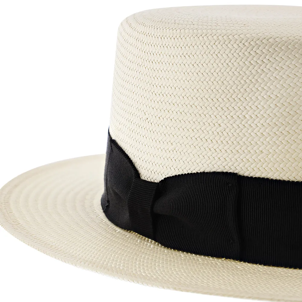 Keeneland - Stetson Shantung Straw Boater Hat