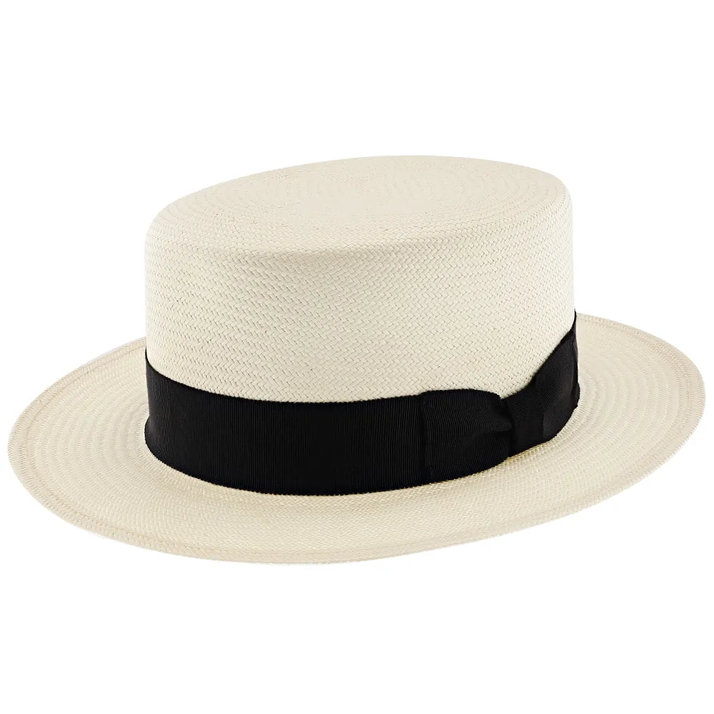 Keeneland - Stetson Shantung Straw Boater Hat