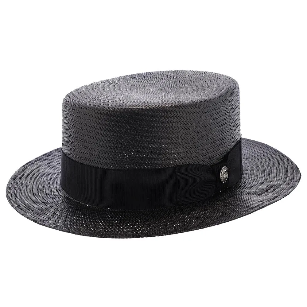 Keeneland - Stetson Shantung Straw Boater Hat