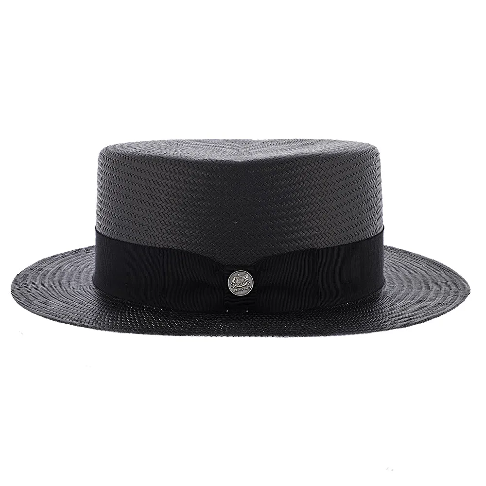 Keeneland - Stetson Shantung Straw Boater Hat