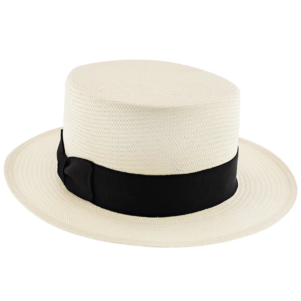 Keeneland - Stetson Shantung Straw Boater Hat