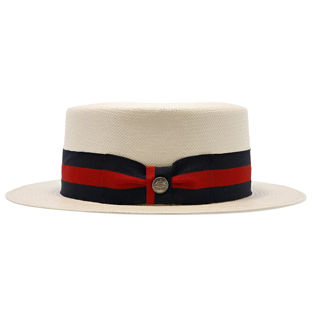 Keeneland - Stetson Shantung Straw Boater Hat