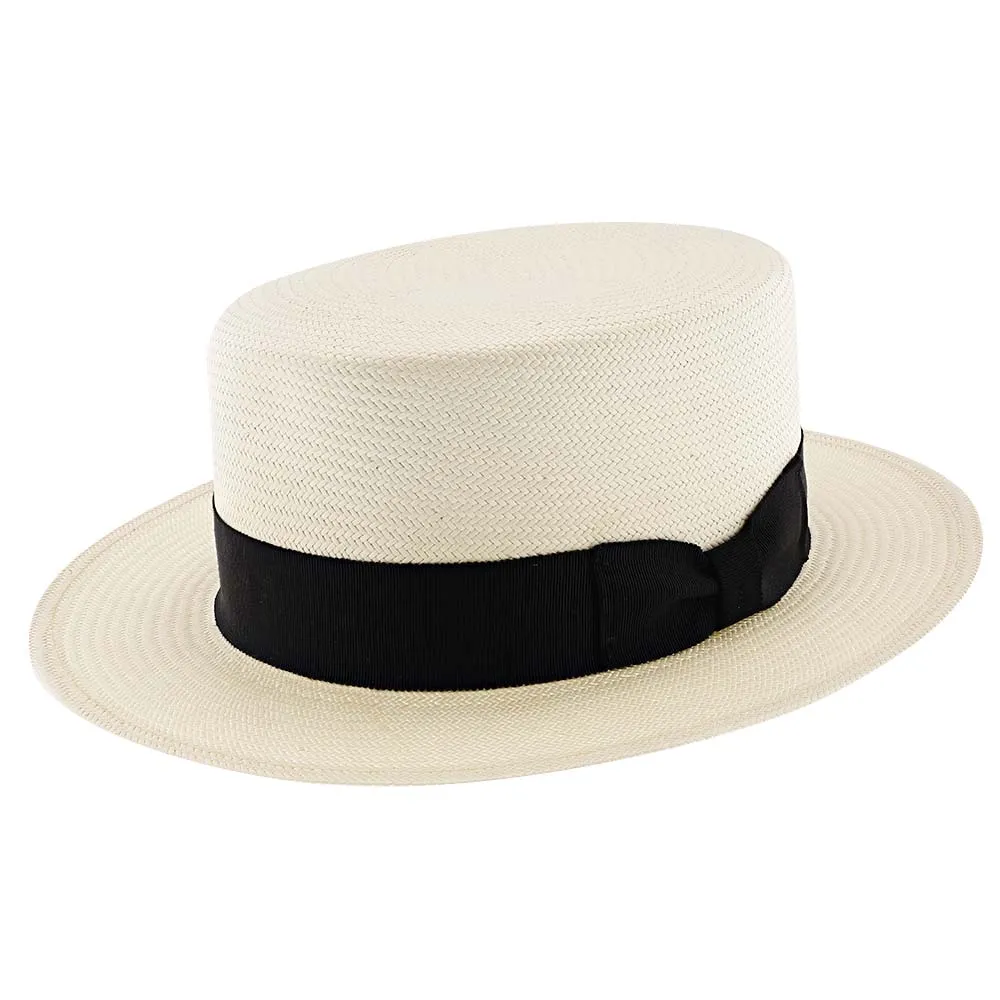 Keeneland - Stetson Shantung Straw Boater Hat