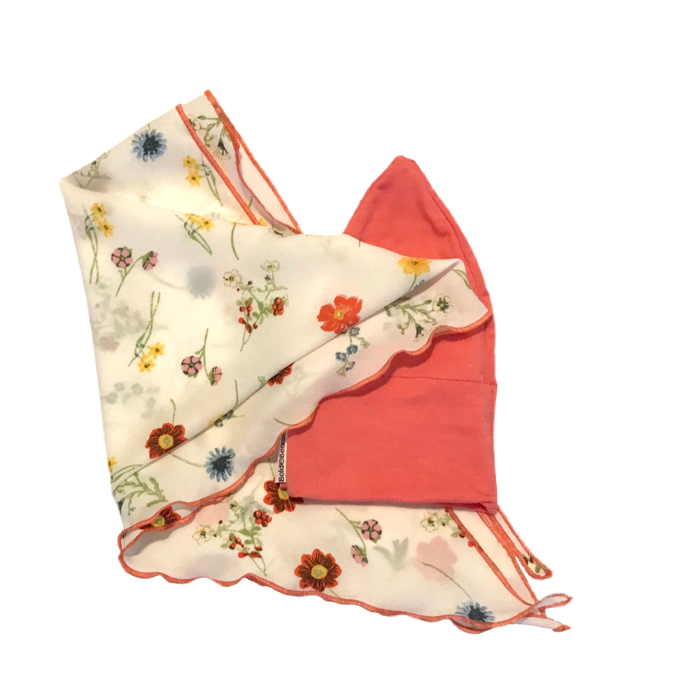 Ladies's Chemo Wildflower Chiffon Head Scarf