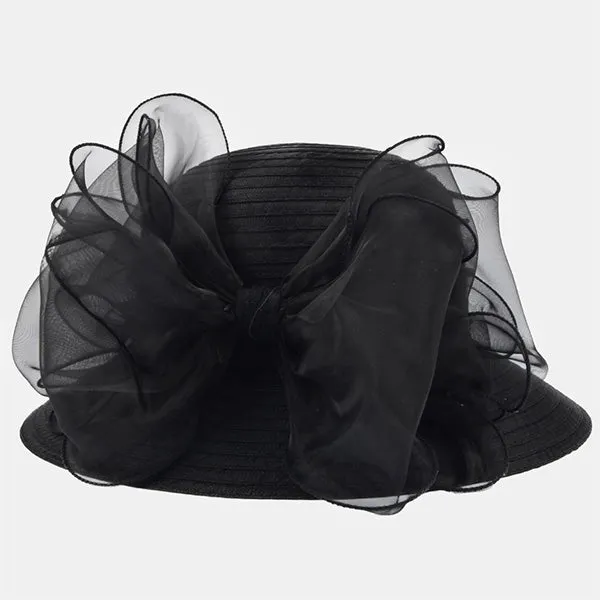 Lady Church Dress Cloche Hat S051