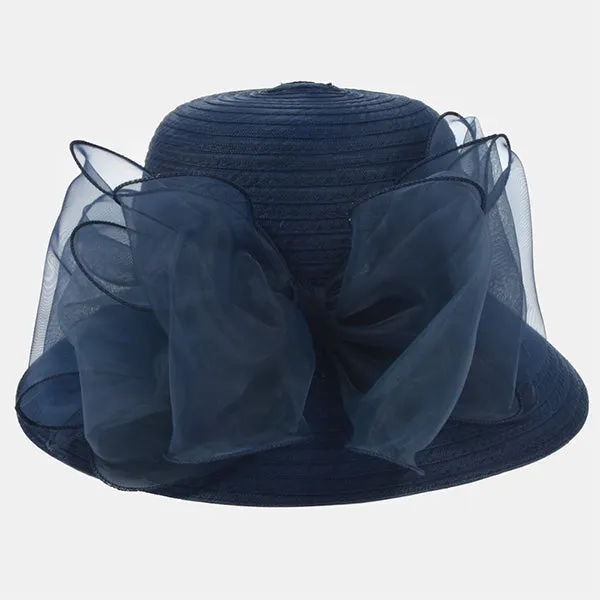 Lady Church Dress Cloche Hat S051