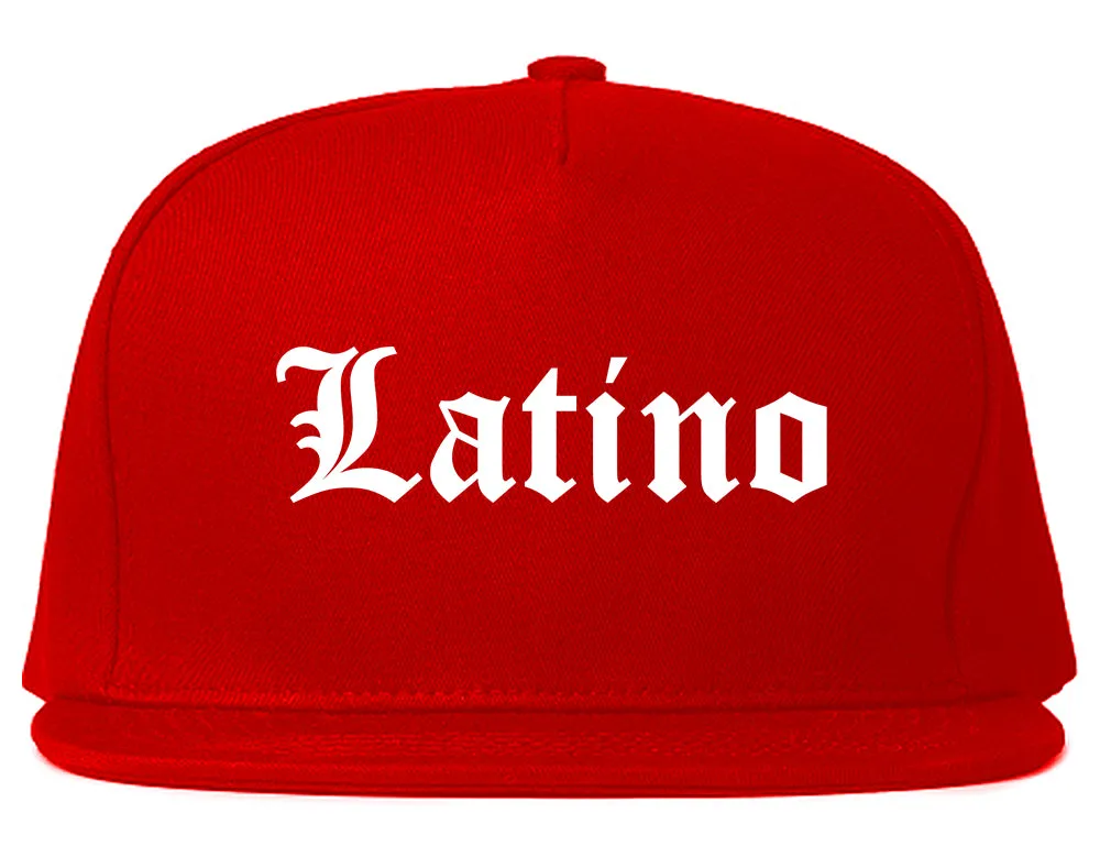 Latino Old English Spanish Mens Snapback Hat