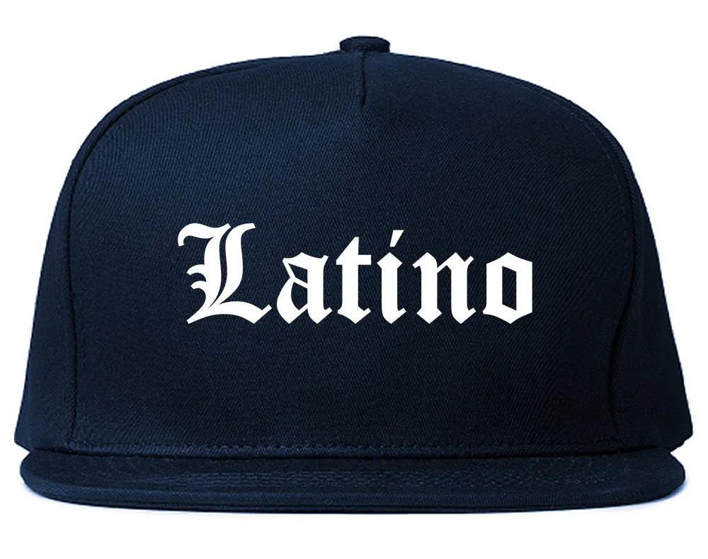 Latino Old English Spanish Mens Snapback Hat