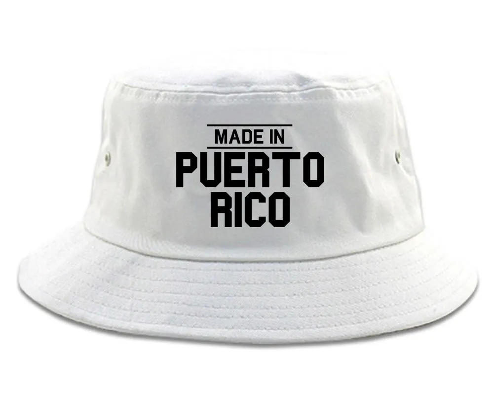 Made In Puerto Rico Mens Bucket Hat