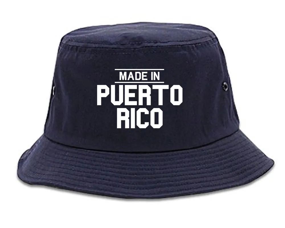 Made In Puerto Rico Mens Bucket Hat