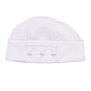 MAGNOLIA BABY - Hazel Smocked Hat - Pink